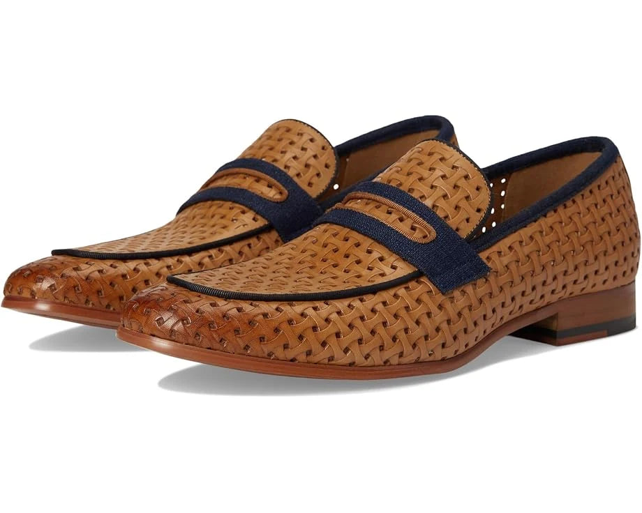 Tan Woven Loafer