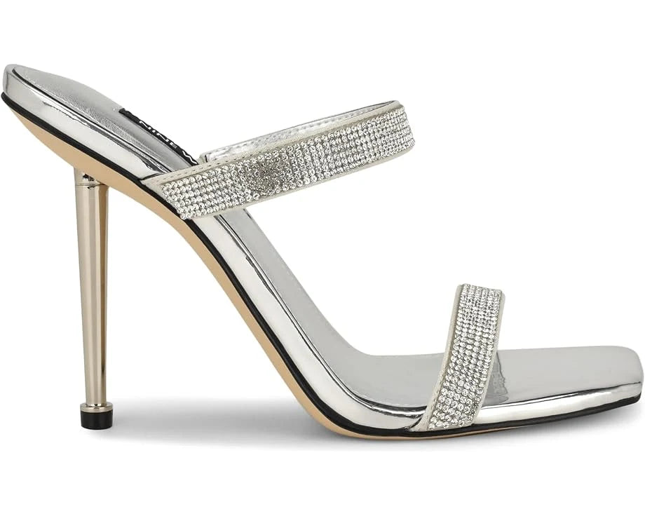 Silver Crystal Sandal