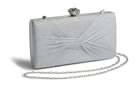 Latoya Bling Silver clutch