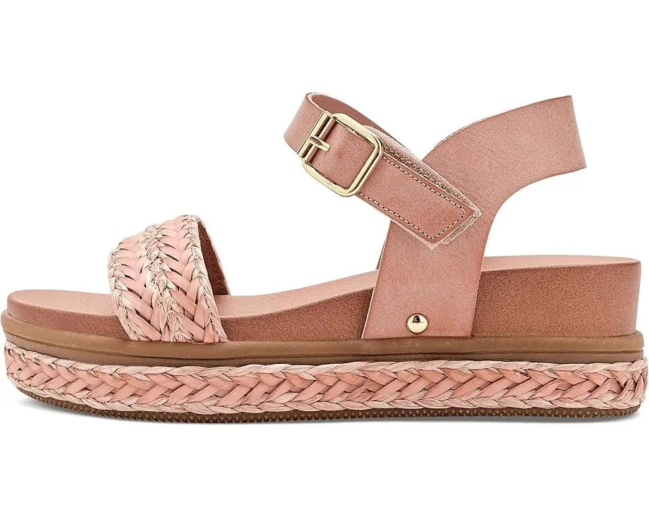 Pink Braided Sandal
