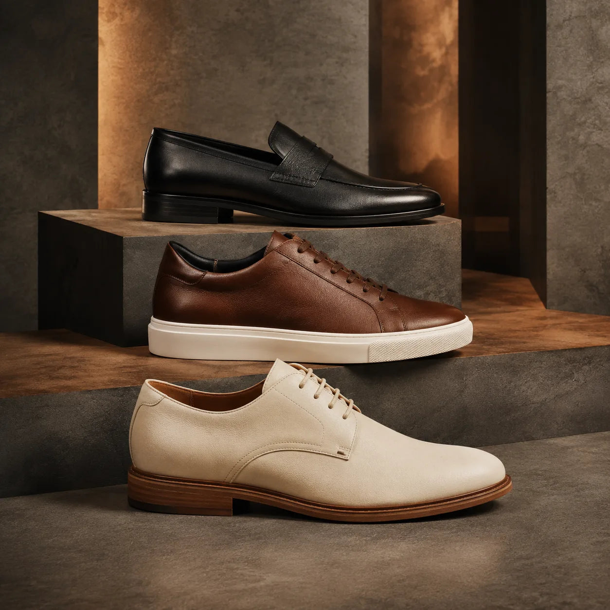 Johnathan Nathaniel men’s footwear collection
