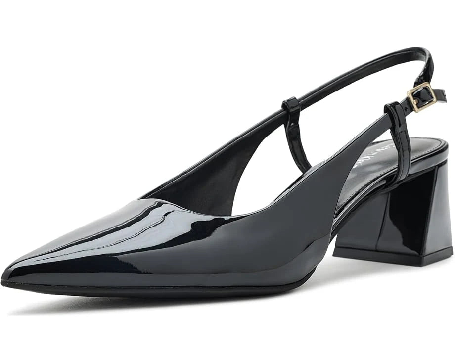 Black Patent Slingback