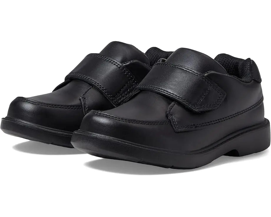 Black Velcro School Shoe